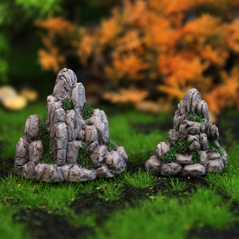 Aquarium Marine Stone - Mini Berg Miniatur gefälschten Stein künstlichen