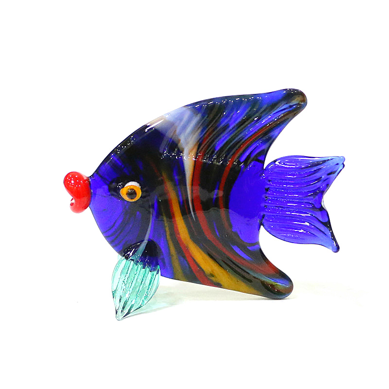 Marine Aquarium Home - Mini-Figuren aus Muranoglas, Seefisch, bunt, niedlich,
