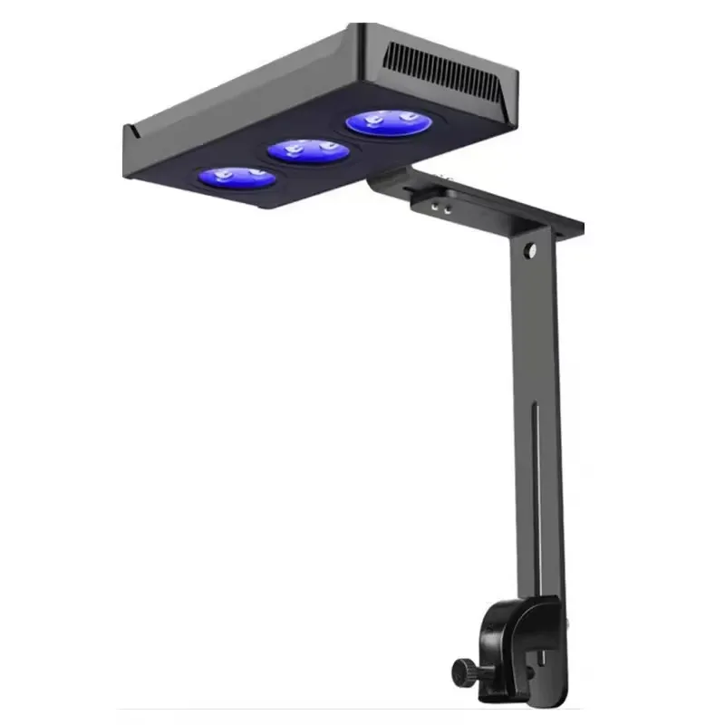 Marine Aquarium Hours - 30W Salzwasser-Korallen-Aquariumbeleuchtung für Aquarientanks Intelligente Touch-Steuerung
