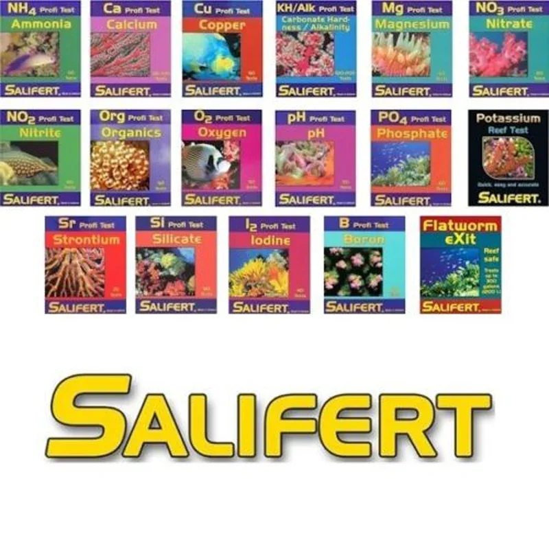 Marine Aquarium Test Kit - Salifert Testkit Ca Calcium Cu I2
