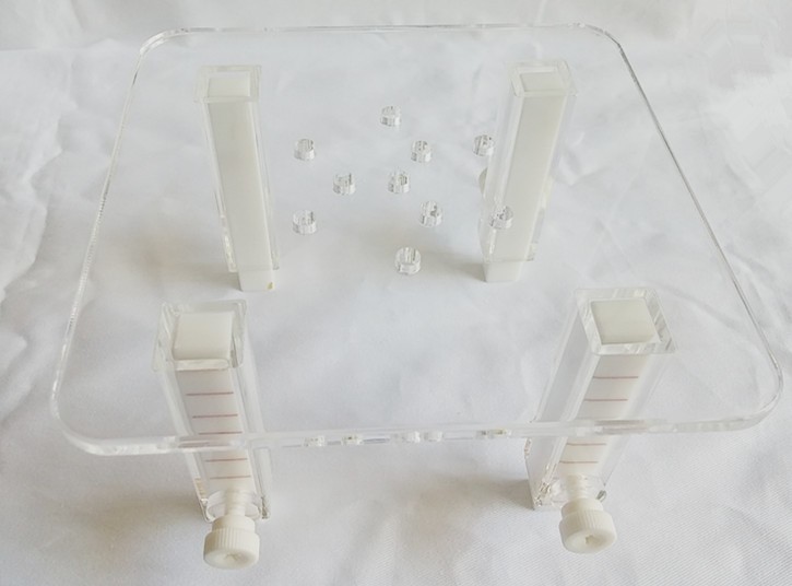 Aquarium Marine Color - Verstellbare Protein-Skimmer-Lift-Halterung, Tablettwaage, 9–15 cm Höhe,