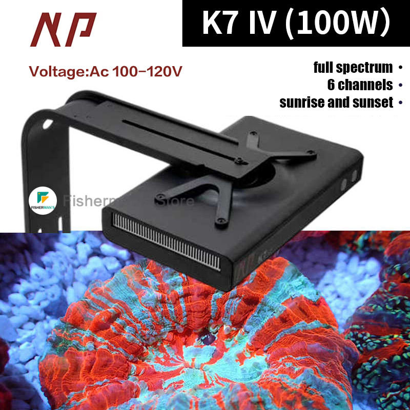 Marine Aquarium Led Lights - Noo-Psyche K7 PRO IV 100W Korallenlampe,