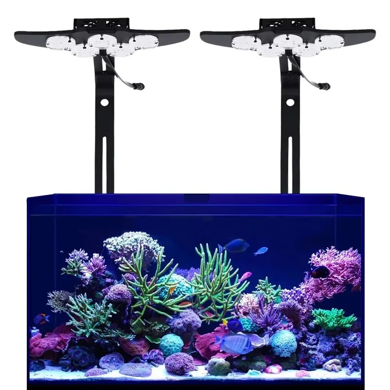 Marine Aquarium App - Hochleistungs-LED-Aquariumbeleuchtung mit Vollspektrum, Dimmbar und App-Fernbedienung