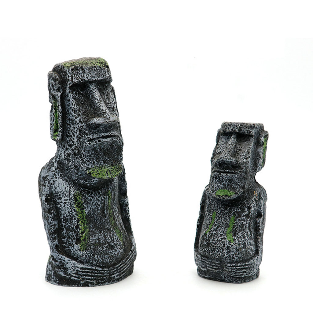 Aquarium Moai Statuen Ostern I – Aquarium Marine Tank Bewertung und Preis