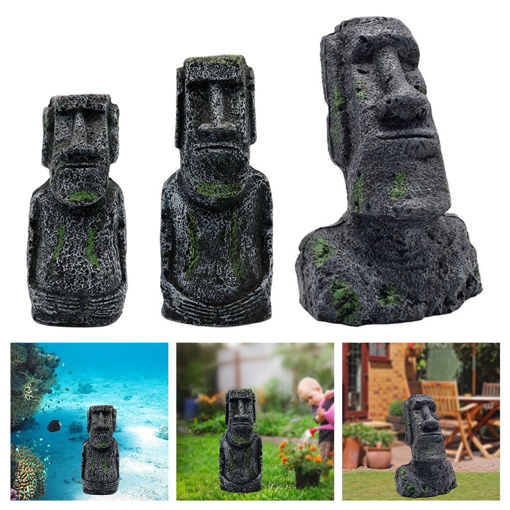 Aquarium Moai Statuen Ostern I – Aquarium Marine Tank Bewertung und Preis