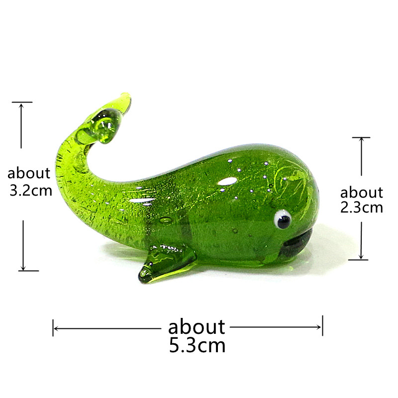 Murano Glas Wal Miniatur Statu – Marine Aquarium Home Bewertung und Preis