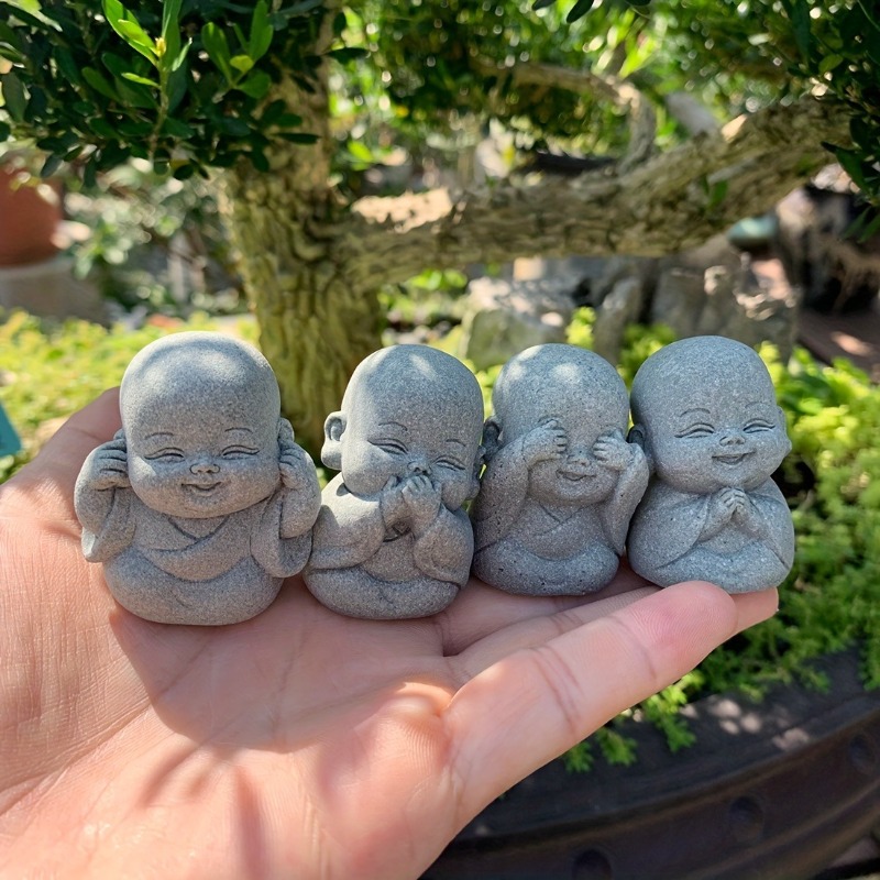 Buddha-Steinstatue, kleine bud – Aquarium Marine Stone Bewertung und Preis