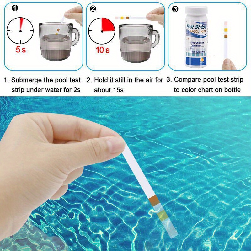 Chlor-pH-Teststreifen für SPA, – Marine Aquarium Test Kit Bewertung und Preis