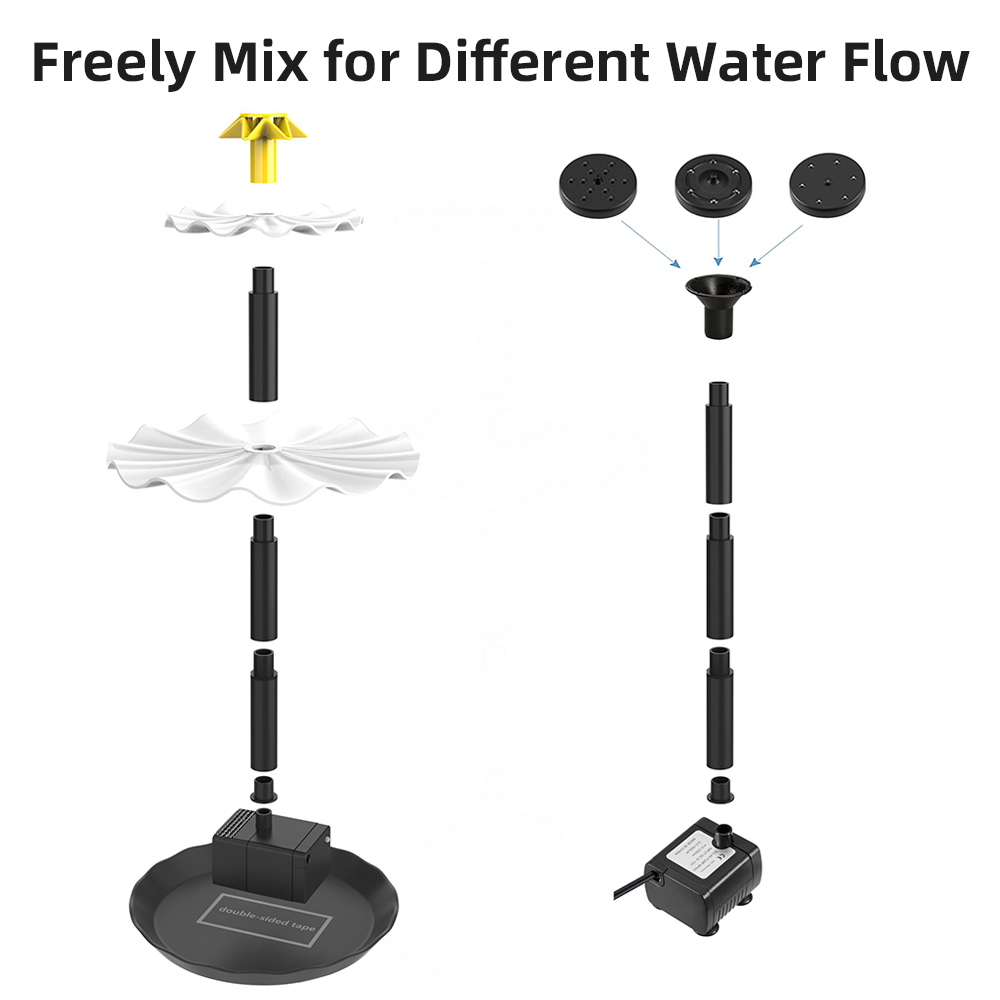 Solar brunnen pumpe für Vogel  – Marine Aquarium Equipment Bewertung und Preis