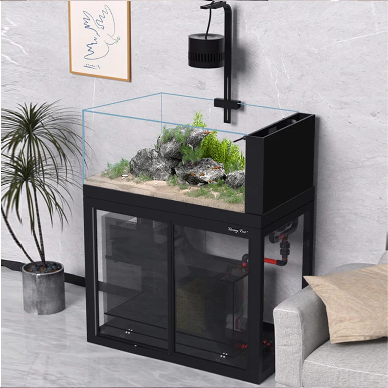 Randloses Glas-Aquarium für Zu – Marine Aquarium Home Bewertung und Preis
