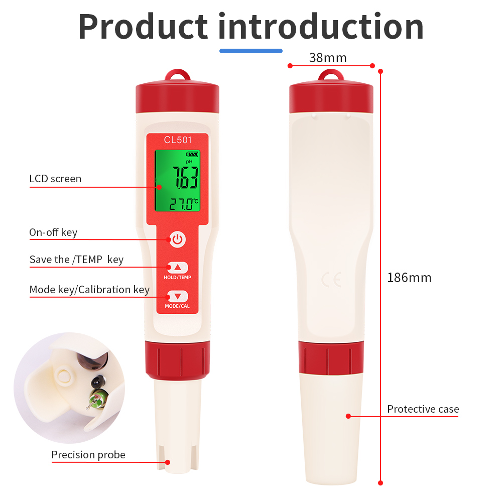 PH/CL2/H2/ORP/Temperaturmessge – Marine Aquarium Test Kit Bewertung und Preis