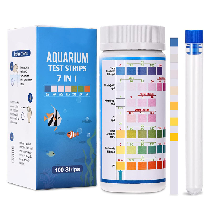 7-IN-1 Aquarium Test Streifen  – Marine Aquarium Test Kit Bewertung und Preis