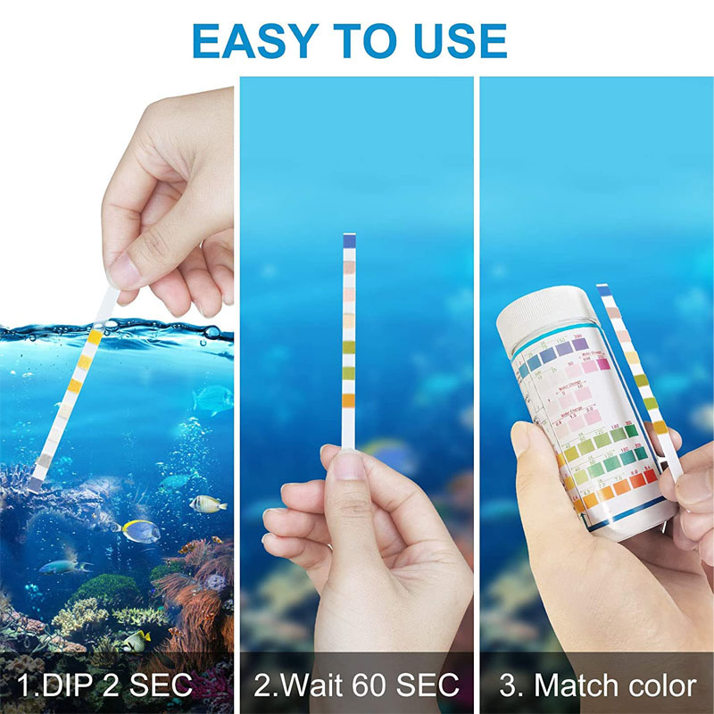 7-IN-1 Aquarium Test Streifen  – Marine Aquarium Test Kit Bewertung und Preis