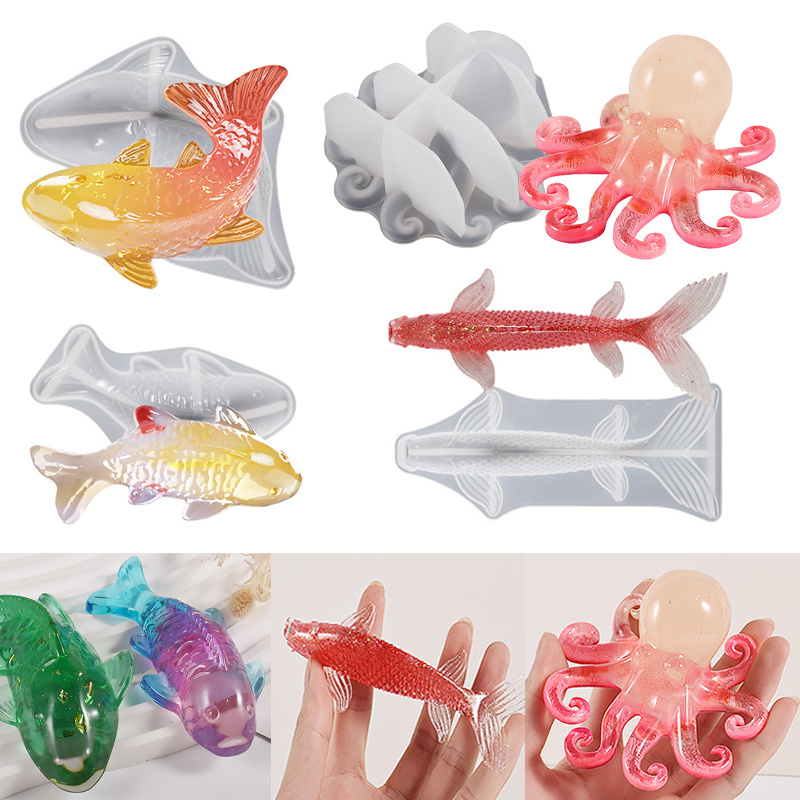 3D Koi-Fisch-förmige Epoxidhar – Aquarium Marine Tank Bewertung und Preis