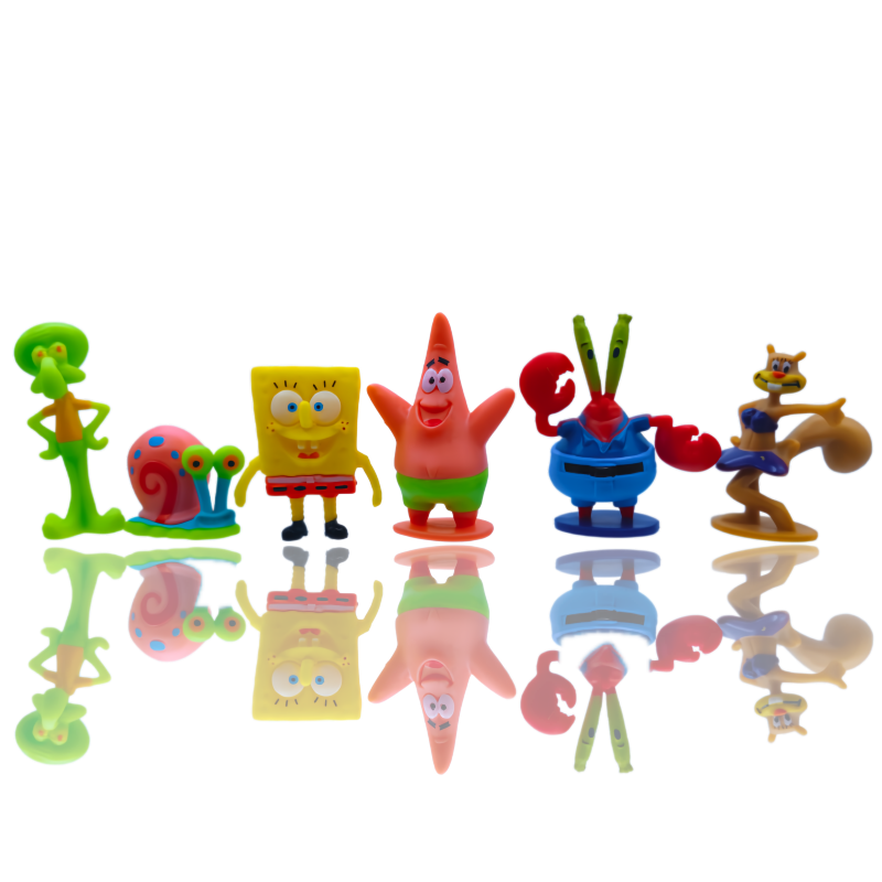 6 Stück SpongeBob Aquarium-Dek – Aquarium Marine Tank Bewertung und Preis