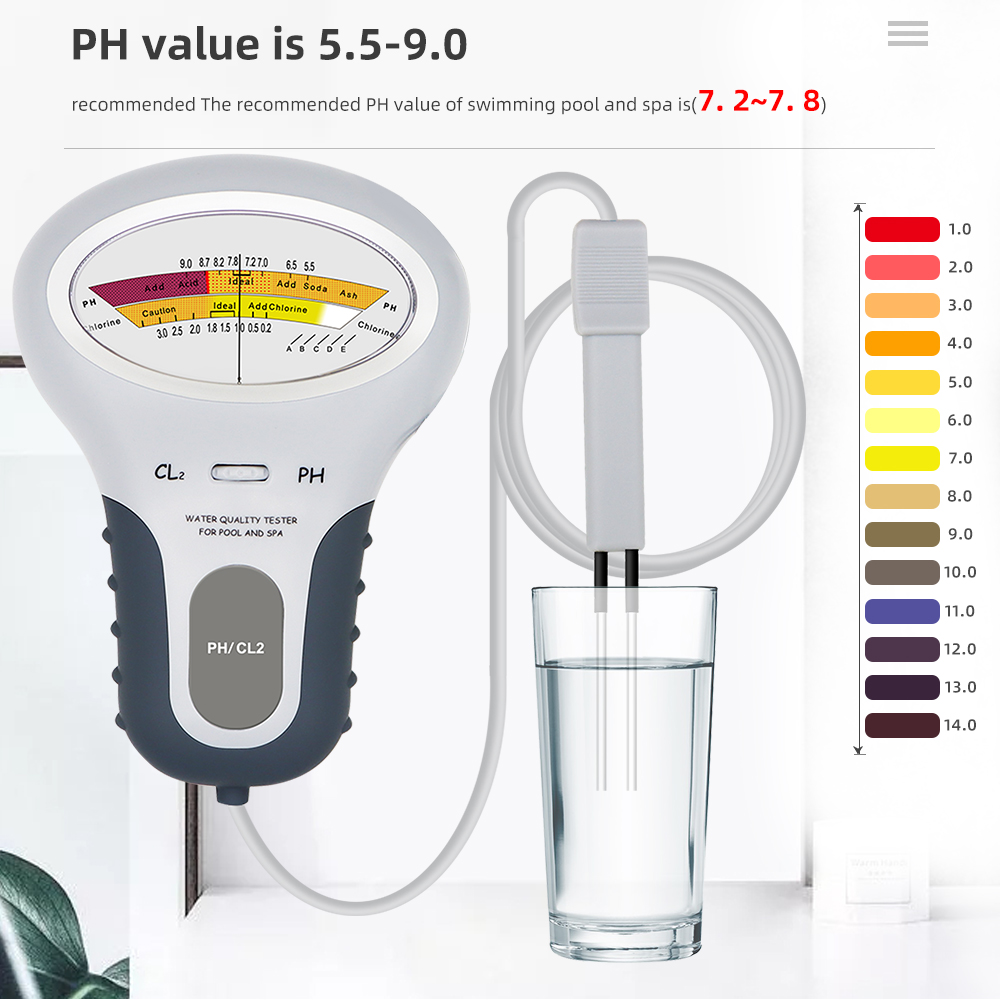 2-in-1-Chlordetektor PH & CL2- – Marine Aquarium Test Kit Bewertung und Preis