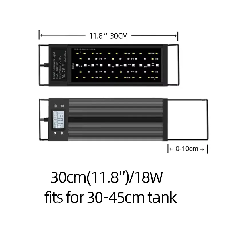 30cm 12-Zoll Aquarium LED WRGB – Marine Aquarium Hours Bewertung und Preis