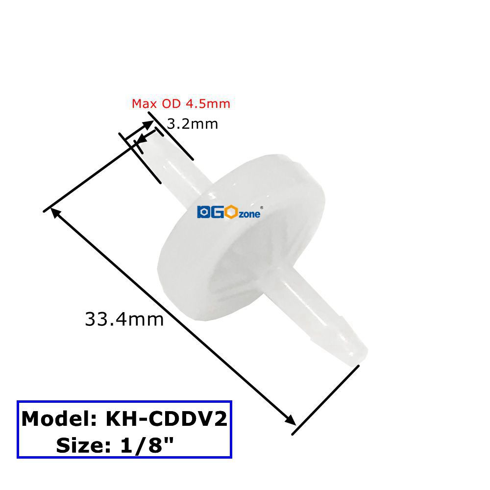 PVDF Rückschlagventil Membran  – Marine Aquarium Ozone Generator Bewertung und Preis