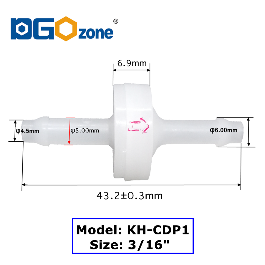 PVDF Rückschlagventil Membran  – Marine Aquarium Ozone Generator Bewertung und Preis