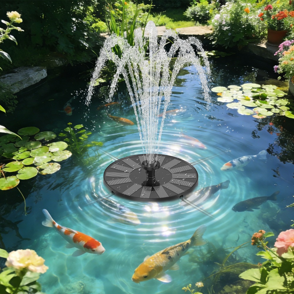 Neue 1,4W Solar-Springbrunnenp – Marine Aquarium Equipment Bewertung und Preis