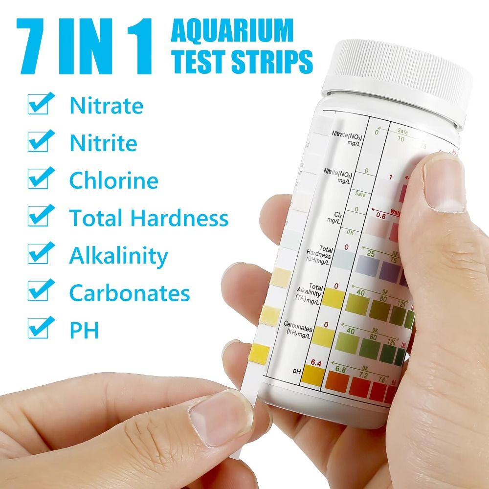 7 in 1 100 Stück Aquarium-Test – Marine Aquarium Test Kit Bewertung und Preis