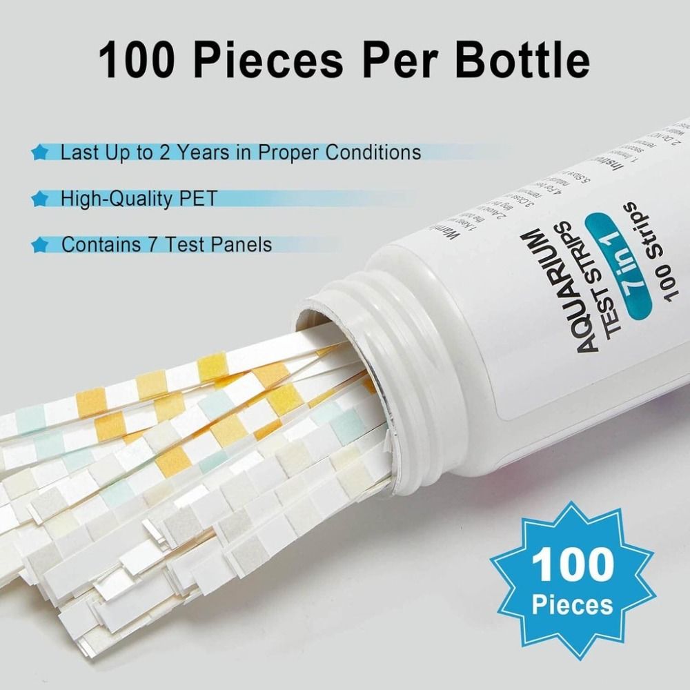 7 in 1 100 Stück Aquarium-Test – Marine Aquarium Test Kit Bewertung und Preis