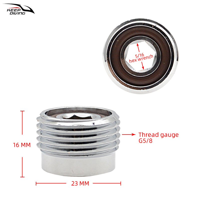 1 Stück DIN-zu-Yoke-Adapter Ta – Marine Aquarium Equipment Bewertung und Preis