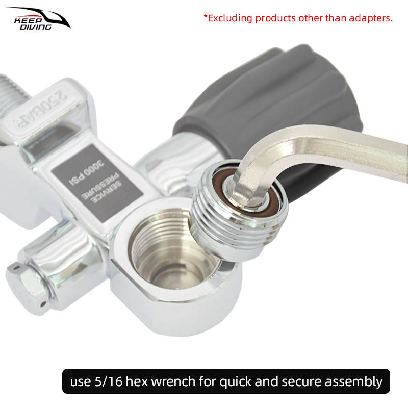 1 Stück DIN-zu-Yoke-Adapter Ta – Marine Aquarium Equipment Bewertung und Preis