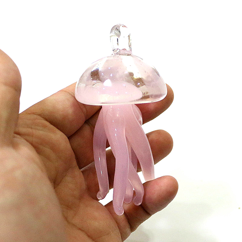 Rosa Quallen glas anhänger nie – Marine Aquarium Home Bewertung und Preis