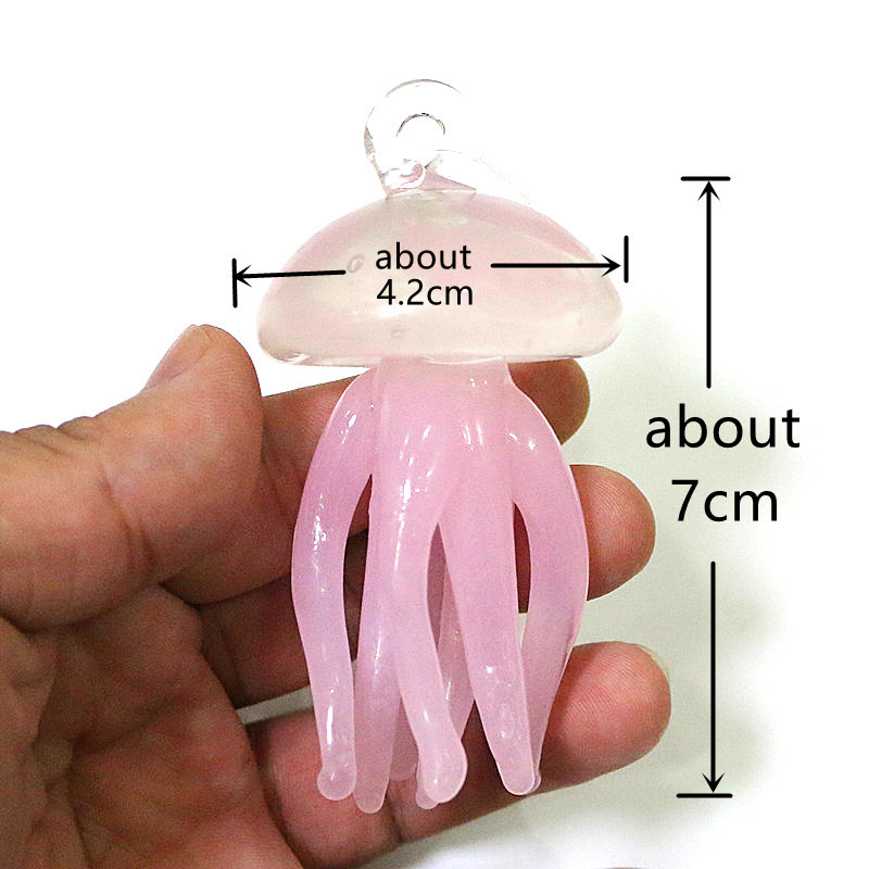 Rosa Quallen glas anhänger nie – Marine Aquarium Home Bewertung und Preis